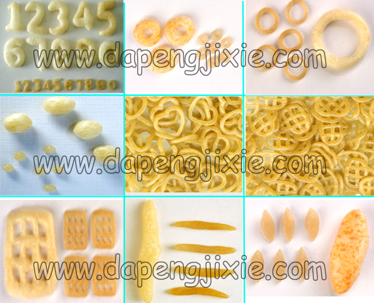 corn snack pellet chips processing line